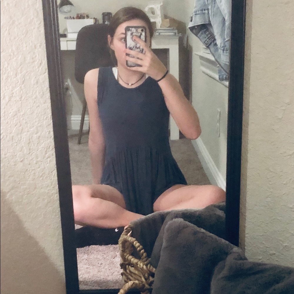 Tunic,Flare,Teal,Soft,Tanktop